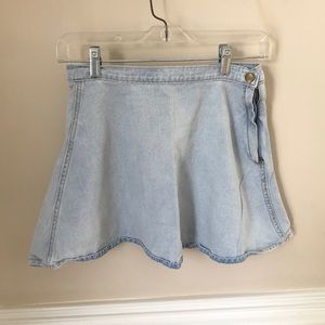 Bullhead denim skirt